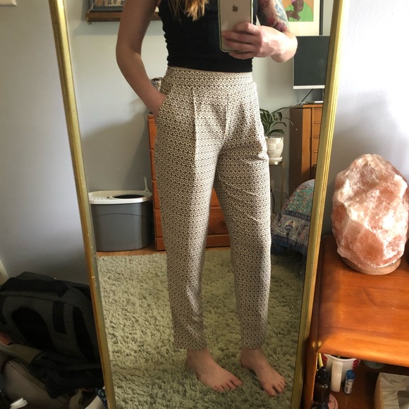 Printed mid-waist dress slacks - Picture 7 of 11